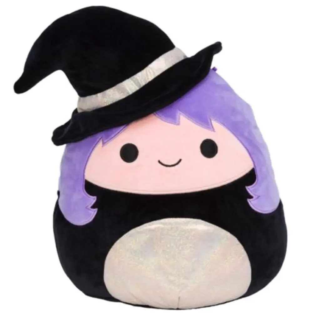 Squishmallows Madeleine the Shimmering Black Witch 8